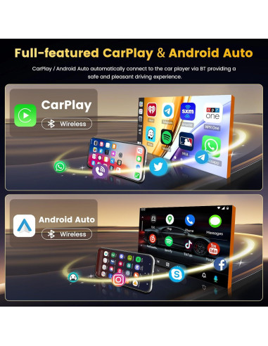 Estéreo Android 15 Fuluku 9" para Toyota Fortuner 2005-2014