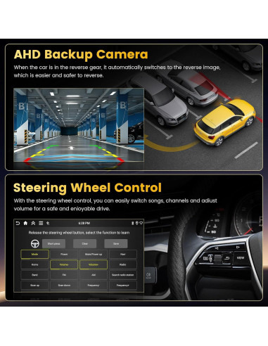 Estéreo Android 15 Fuluku 9" para Toyota Fortuner 2005-2014