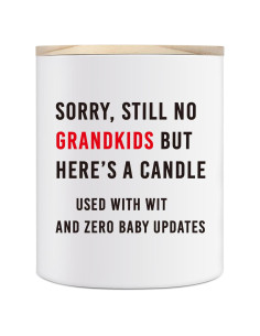 Vela Aromatizada de Soja 10oz Lavanda para Mamá - Regalo Divertido