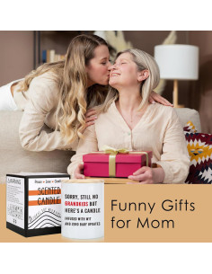 Vela Aromatizada de Soja 10oz Lavanda para Mamá - Regalo Divertido 2