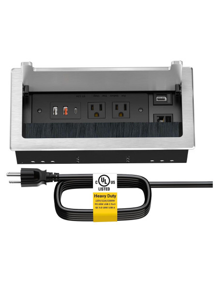 Conector de Potencia Kungfuking para Mesa de Conferencias 7 en 1