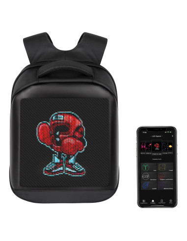 Mochila LED Multifuncional Arimepi para Laptop 18L