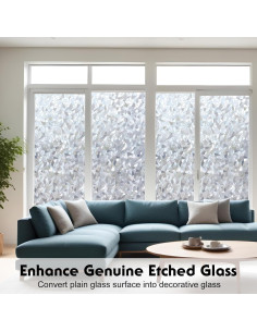 Película de Privacidad Volcanics 44.5x199.8 cm Geométrica 2