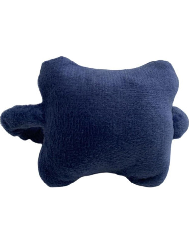 6 Reposamuñecas para Teclado Nocwpsi Azul Oscuro Felpa