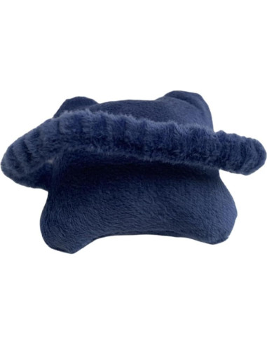 6 Reposamuñecas para Teclado Nocwpsi Azul Oscuro Felpa