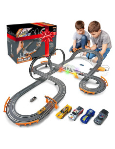Conjunto de Pista de Carreras de Coches de Slot AG Atlasonix