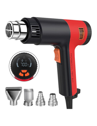 Pistola de Calor 2000W ZFULVO con Control de Temperatura