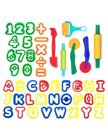 Juego de herramientas de modelado DIMROM 6 piezas para niños