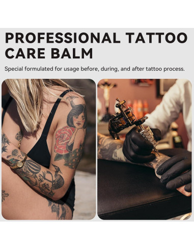 Bálsamo Hidratante para Tatuajes Pamiou 50g - Natural