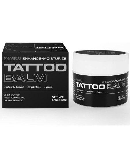 Bálsamo Hidratante para Tatuajes Pamiou 50g - Natural