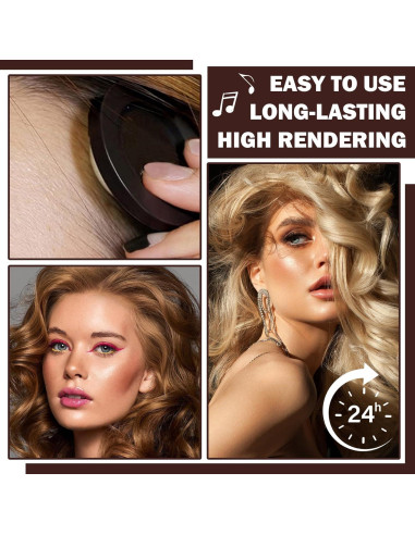 Polvo de Sombra para Raíces WENJLYJ - Color 11, 45g