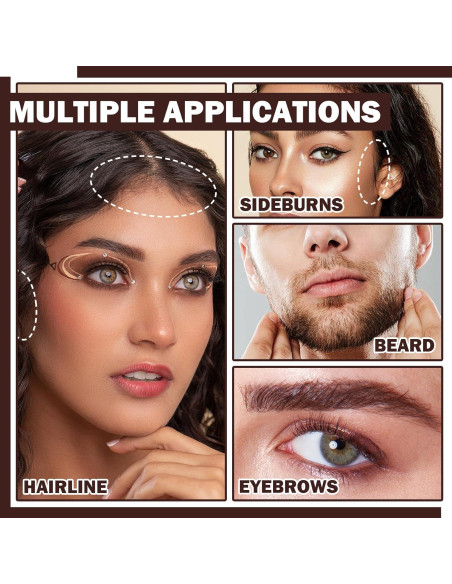 Polvo de Sombra para Raíces WENJLYJ - Color 11, 45g