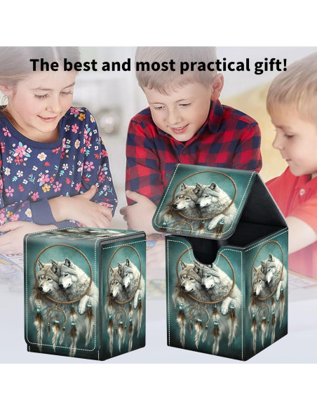 Caja de Barajas Qindaiwen Lobo Atrapa Sueños 100+ Cartas
