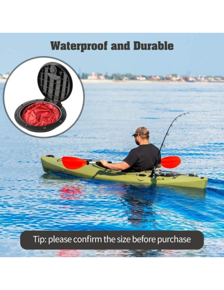 Kit de Cubierta de Escotilla Anndason 15.3 cm con Bolsa Impermeable