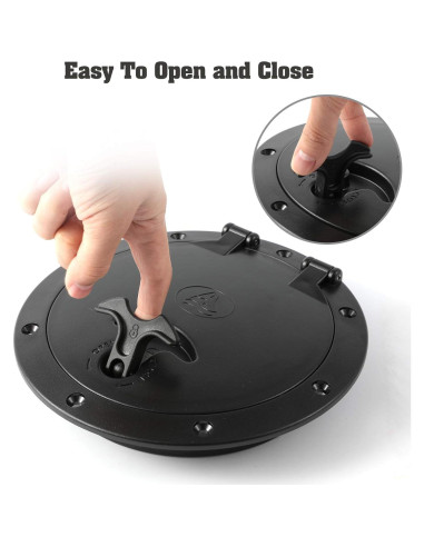 Kit de Cubierta de Escotilla Anndason 15.3 cm con Bolsa Impermeable