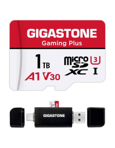 Tarjeta Micro SD 1TB Gigastone Gaming Plus UHS-I A1 U3 V30
