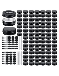 Paquete de 200 Latas de Aluminio Zubebe 28.35 g con Tapas