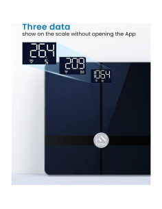 Báscula Inteligente FITINDEX Wi-Fi y Bluetooth 13 Análisis 2