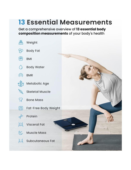 Báscula Inteligente FITINDEX Wi-Fi y Bluetooth 13 Análisis