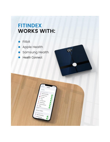 Báscula Inteligente FITINDEX Wi-Fi y Bluetooth 13 Análisis
