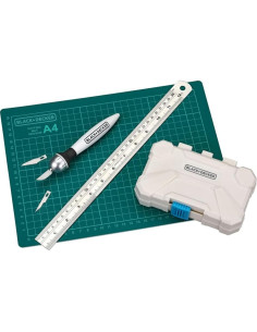 Kit de Cuchillo Black+Decker BDHT14001 con 26 Cuchillas 2