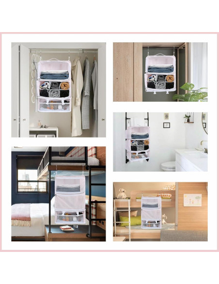 Bolsa de Almacenamiento de Viaje Surblue XXL Rosa Impermeable