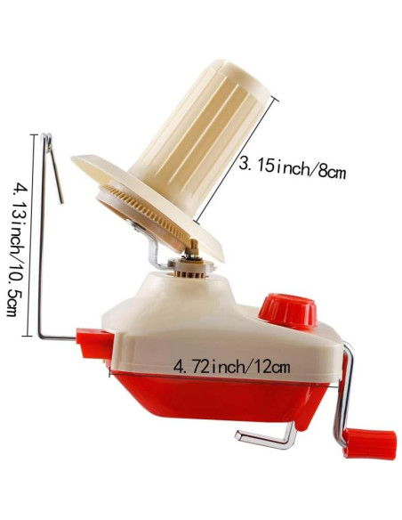 Hacedor de Ovillos Manual BUTUZE 12cm con 53 Agujas de Tejer