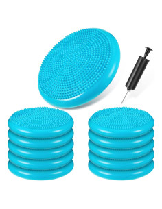 10 Cojines Inestables Amylove para Niños 34 cm Verde Menta