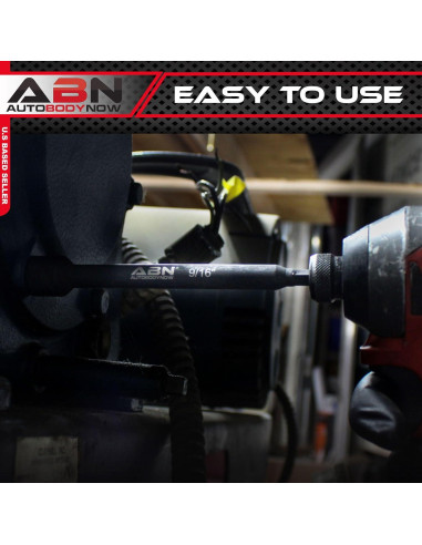 Juego de Herramientas de Conductor de Tuerca ABN 6 Piezas 15.2 cm