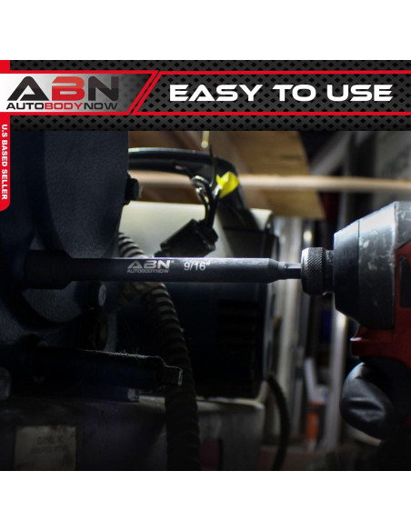 Juego de Herramientas de Conductor de Tuerca ABN 6 Piezas 15.2 cm