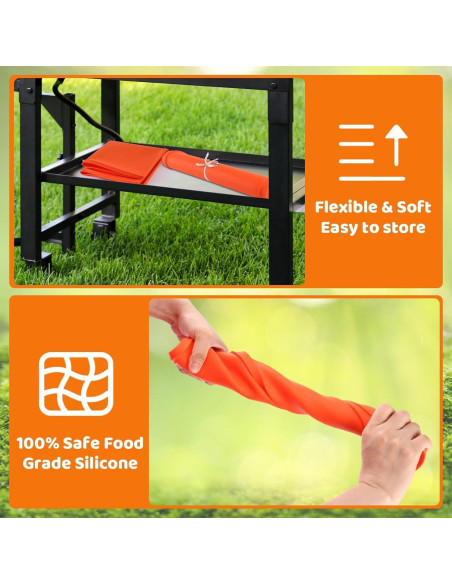 Cubierta Protectora Utheer para Plancha Blackstone 22" Silicona