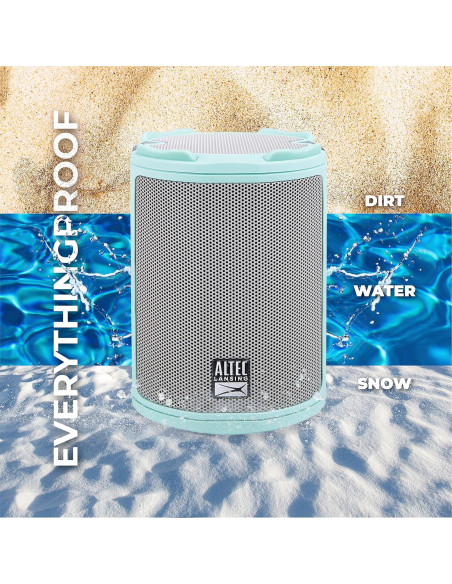 Altavoz Bluetooth Altec Lansing HydraMotion IP67 360 Verde Menta