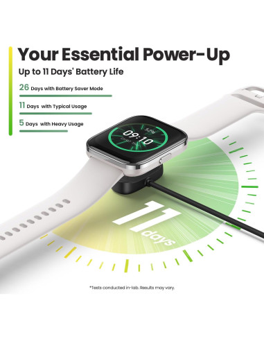 Reloj Inteligente Amazfit Bip 5 Core 46mm Negro Renovado