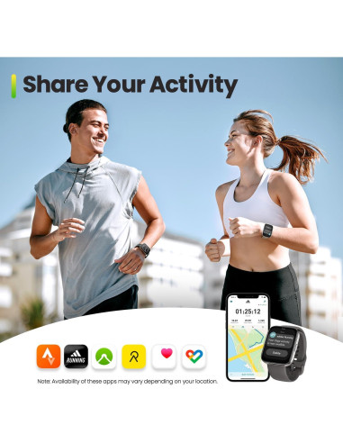 Reloj Inteligente Amazfit Bip 5 Core 46mm Negro Renovado