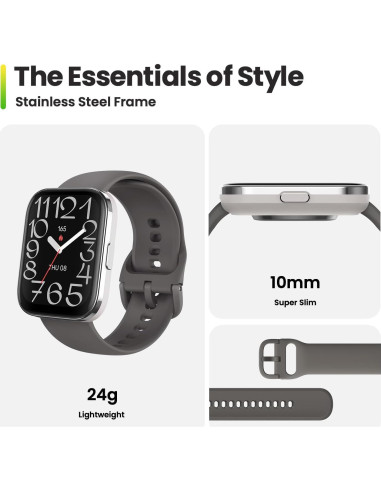 Reloj Inteligente Amazfit Bip 5 Core 46mm Negro Renovado