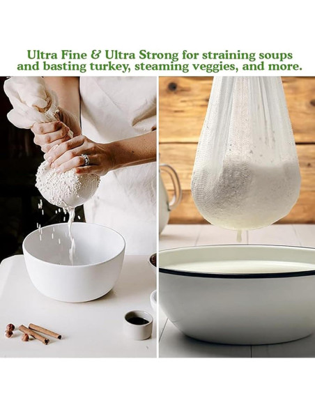 Tela de Queso Ultra Fina 100% Algodón Regency Wraps 4 Pzas