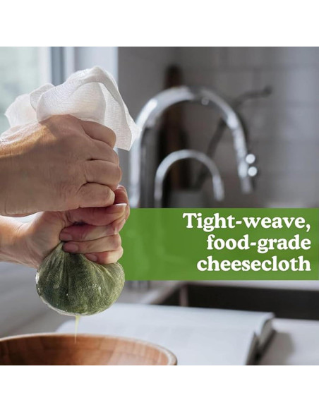 Tela de Queso Ultra Fina 100% Algodón Regency Wraps 4 Pzas