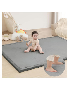 Alfombra de Actividad para Bebés HulooSleep 299x200 cm Antideslizante