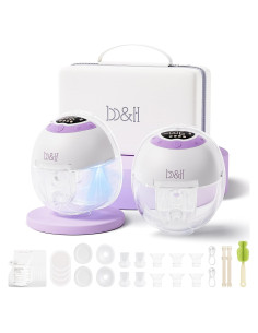 Extractor de Leche Eléctrico B&H S33 Manos Libres con Luz