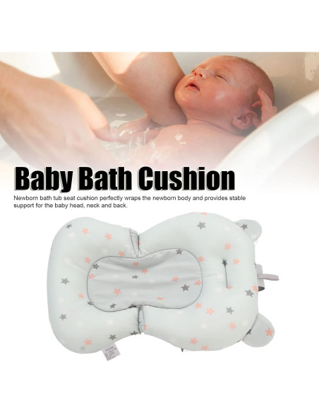 Cojín de Asiento para Baño de Bebé Luqeeg, Antideslizante