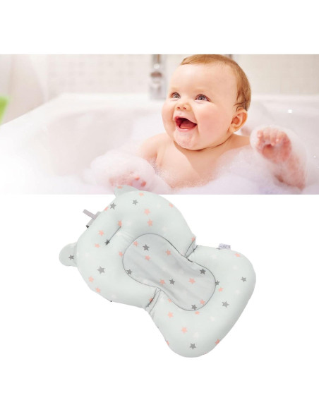 Cojín de Asiento para Baño de Bebé Luqeeg, Antideslizante