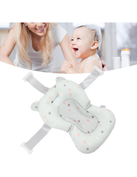 Cojín de Asiento para Baño de Bebé Luqeeg, Antideslizante