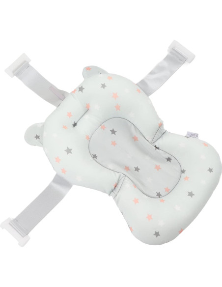 Cojín de Asiento para Baño de Bebé Luqeeg, Antideslizante