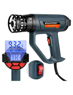 Pistola de Calor WRAPXPERT 2000W Control Temperatura 650C