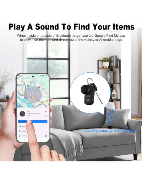 Buscador de Artículos Inalámbrico Bluetooth Zhitong 0.018 kg