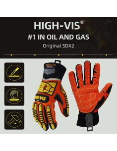 Guantes de Seguridad Seibertron SDX2 XS Resistentes a Impactos 2