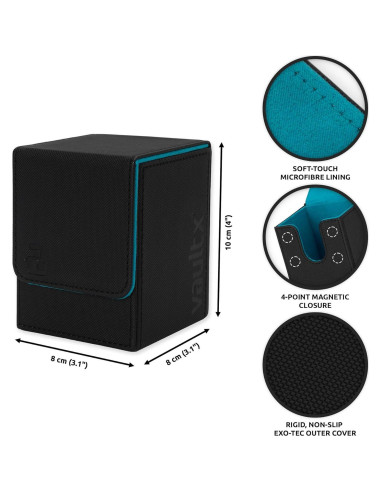 Caja de Almacenamiento Vault X para 80 Cartas, Azul