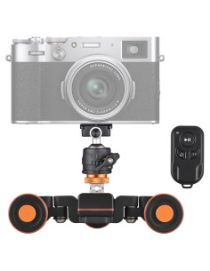 Dolly de Cámara Motorizado Andoer con Control Remoto y Soporte