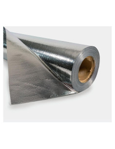 Barrera Radiante Perforada EcoFoil 1.22 m x 76.2 m Aislamiento