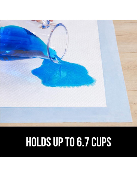 Almohadillas Desechables para Cachorros Gorilla Guard 100 Unidades 56x56cm